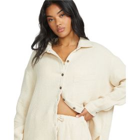 CASACA PARA MUJER SO COZY SHACKET BLANCO BILLABONG