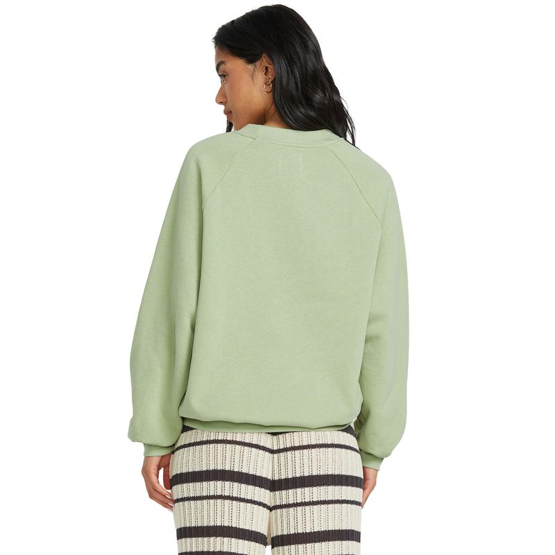 Poleron-Para-Mujer-The-Waves-Crew-Verde-Billabong
