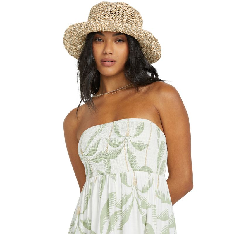 Vestido-Para-Mujer-Tropical-Haze-Blanco-Billabong