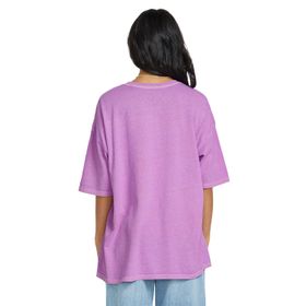 Polo Básico Para Mujer Sweet Ride Morado Billabong
