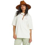 Polo-Basico-Para-Mujer-Brand-New-Day-Blanco-Billabong