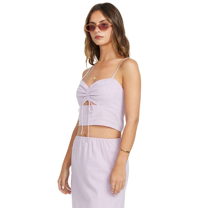 Blusa-Para-Mujer-Lost-Lovers-Top-Morado-Billabong