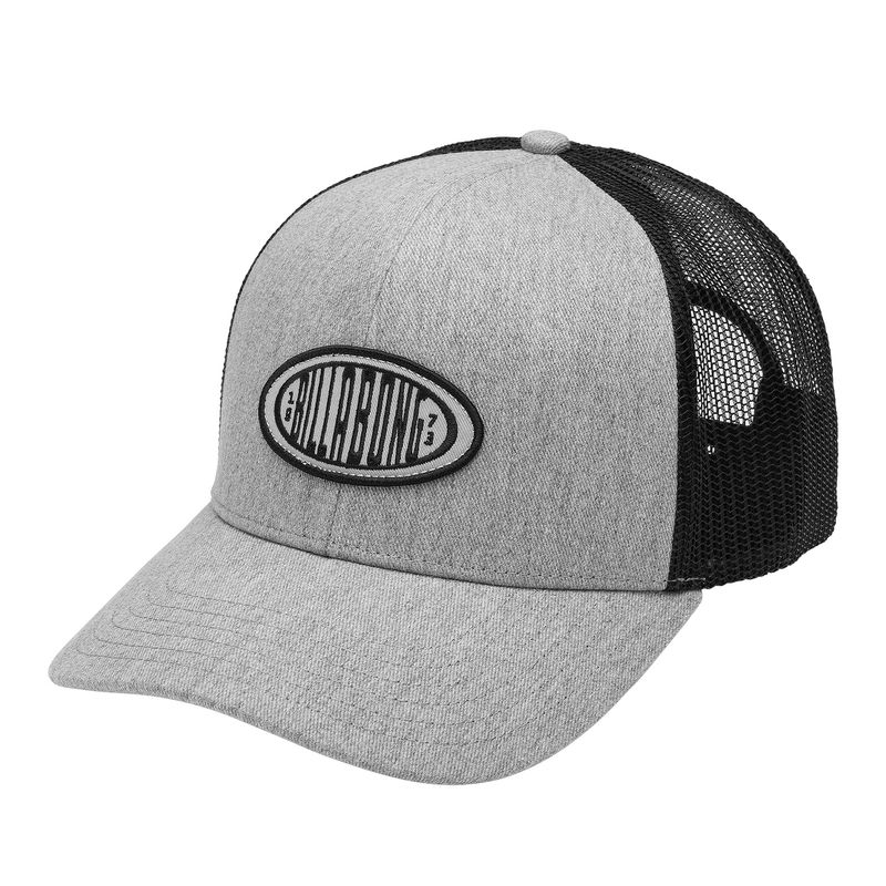 Gorro-Para-Hombre-Walled-Trucker-Gris-Billabong