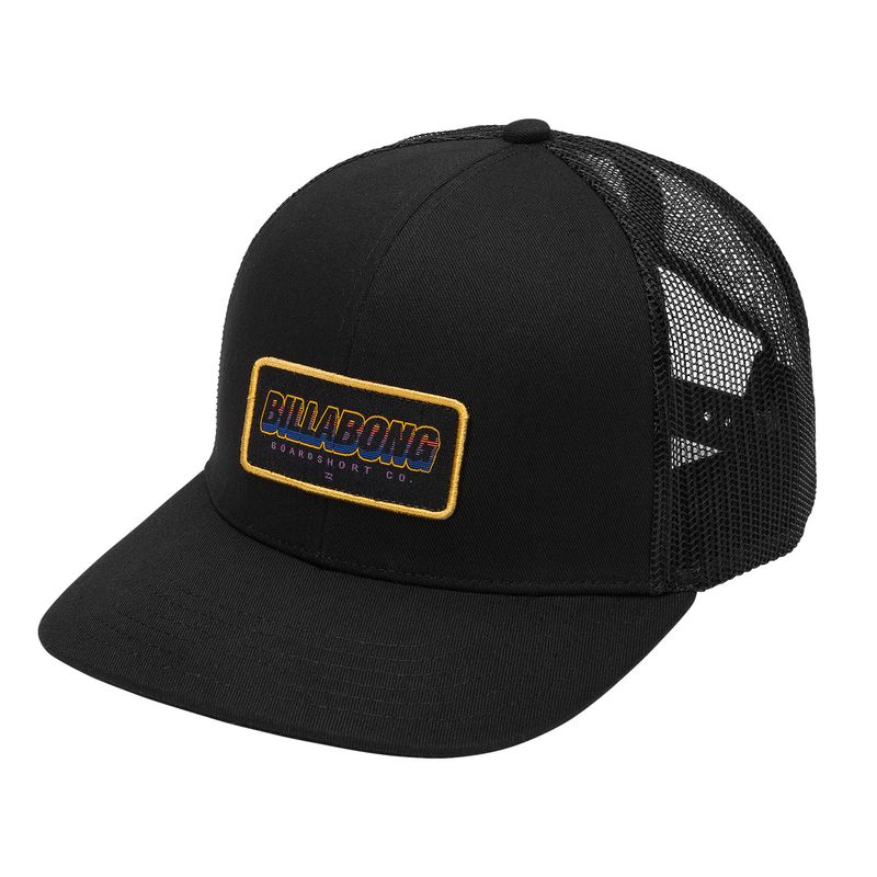Gorro-Para-Hombre-Walled-Trucker-Negro-Billabong