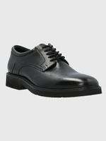 Zapato-Para-Hombre-Cuero-Aurelio-Negro-Hush-Puppies