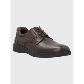 Zapato Para Hombre Cuero Spinal Village Vino Hush Puppies