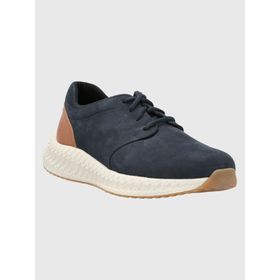 Zapatilla Para Hombre Cuero Spinal Discover Azul Hush Puppies