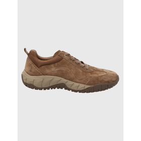Zapatilla Para Hombre Cuero Morrin Marrón Claro Hush Puppies