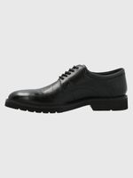 Zapato-Para-Hombre-Cuero-Aurelio-Negro-Hush-Puppies
