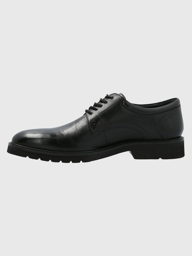Zapato-Para-Hombre-Cuero-Aurelio-Negro-Hush-Puppies