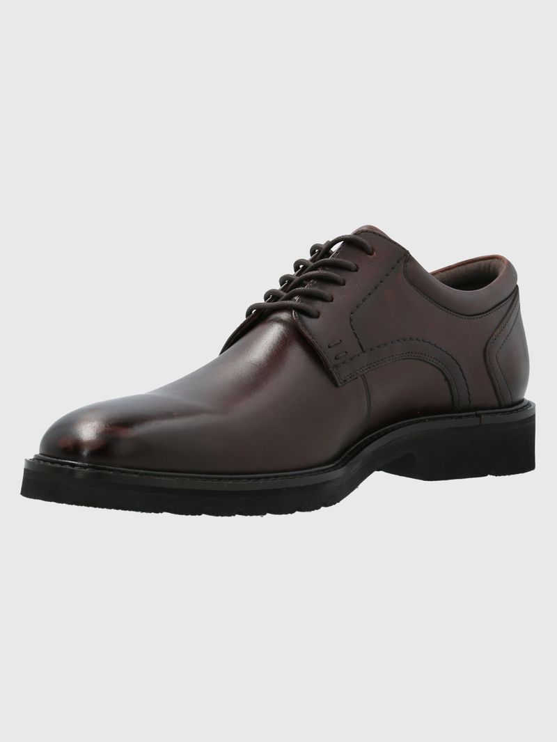 Zapato-Para-Hombre-Cuero-Aurelio-Burgundy-Hush-Puppies