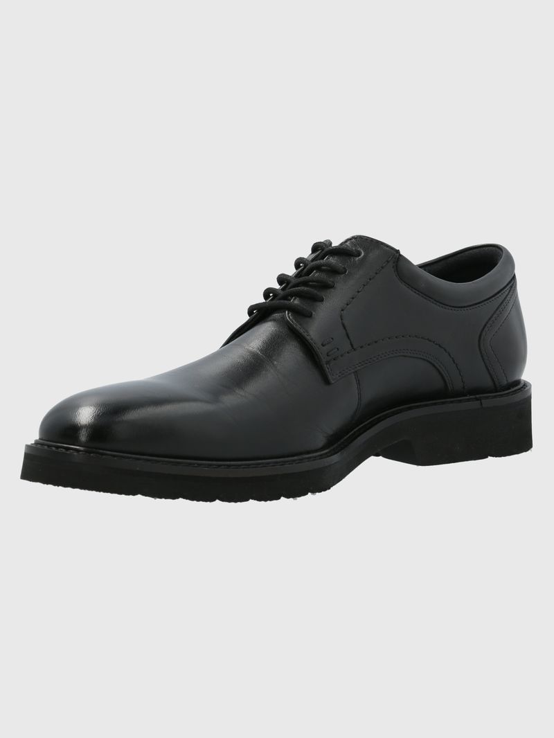 Zapato-Para-Hombre-Cuero-Aurelio-Negro-Hush-Puppies