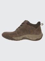 Botin-Para-Hombre-Cuero-Bodo-Marron-Oscuro-Hush-Puppies