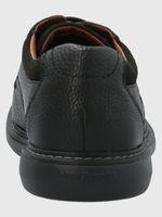 Zapato-Para-Hombre-Cuero-Kansas-Negro-Hush-Puppies