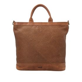 CARTERA PARA MUJER FIBRAS RECICLADAS BRAID TOTE CAFÉ ROCKFORD