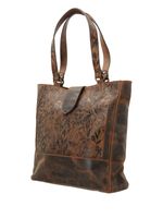 Cartera-Para-Mujer-Fibras-Recicladas-Flower-Tote-Cafe-Rockford