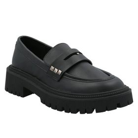 MOCASÍN PARA MUJER SINTÉTICO WEST NEGRO HUSH PUPPIES