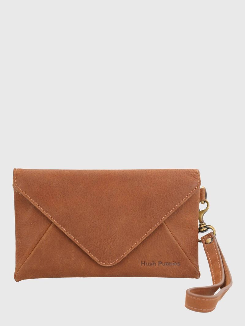 Billetera-Para-Mujer-Cuero-Moss-Clucth-Caramelo-Hush-Puppies