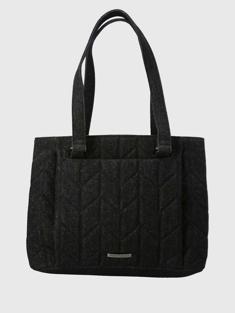 Cartera-Para-Mujer-Textil-Joseph-Bag-Negro-Hush-Puppies