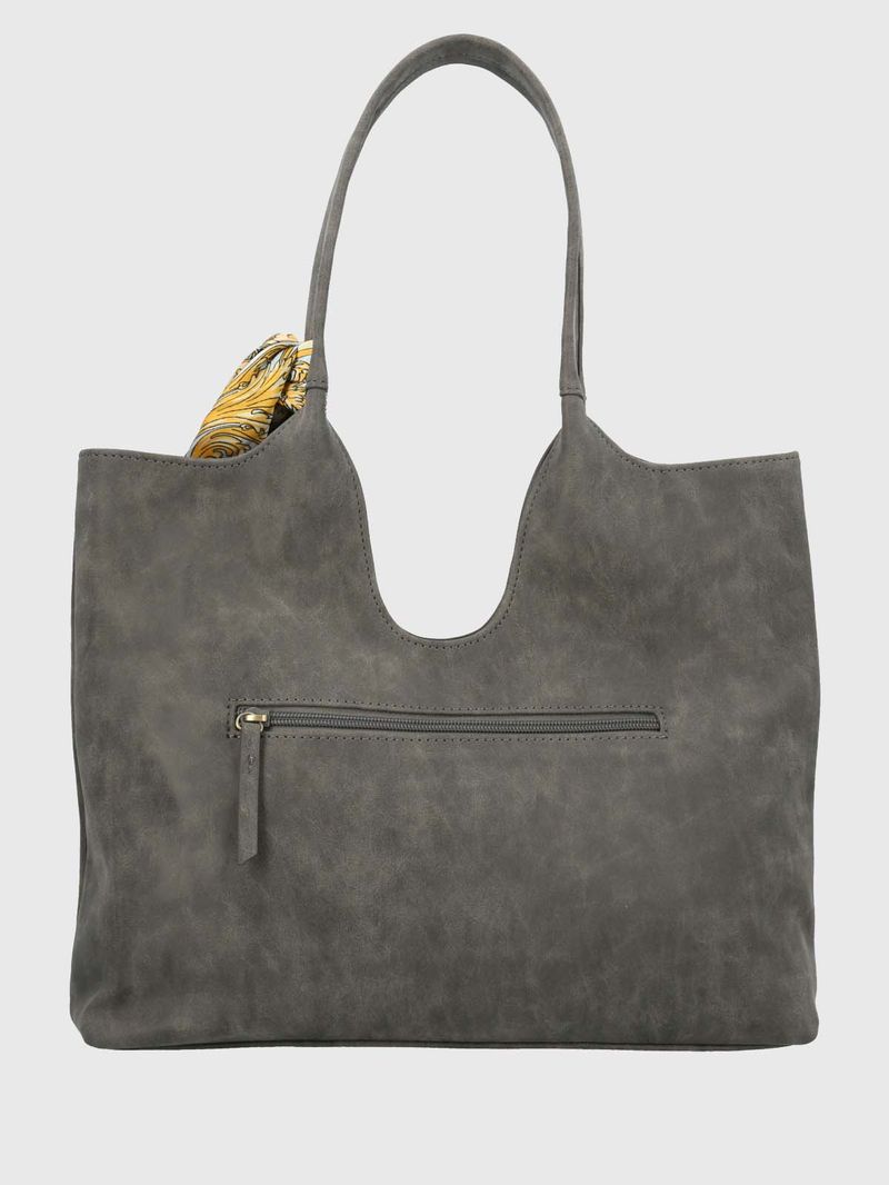Cartera-Para-Mujer-Sintetico-Donna-Bag-Gris-Hush-Puppies
