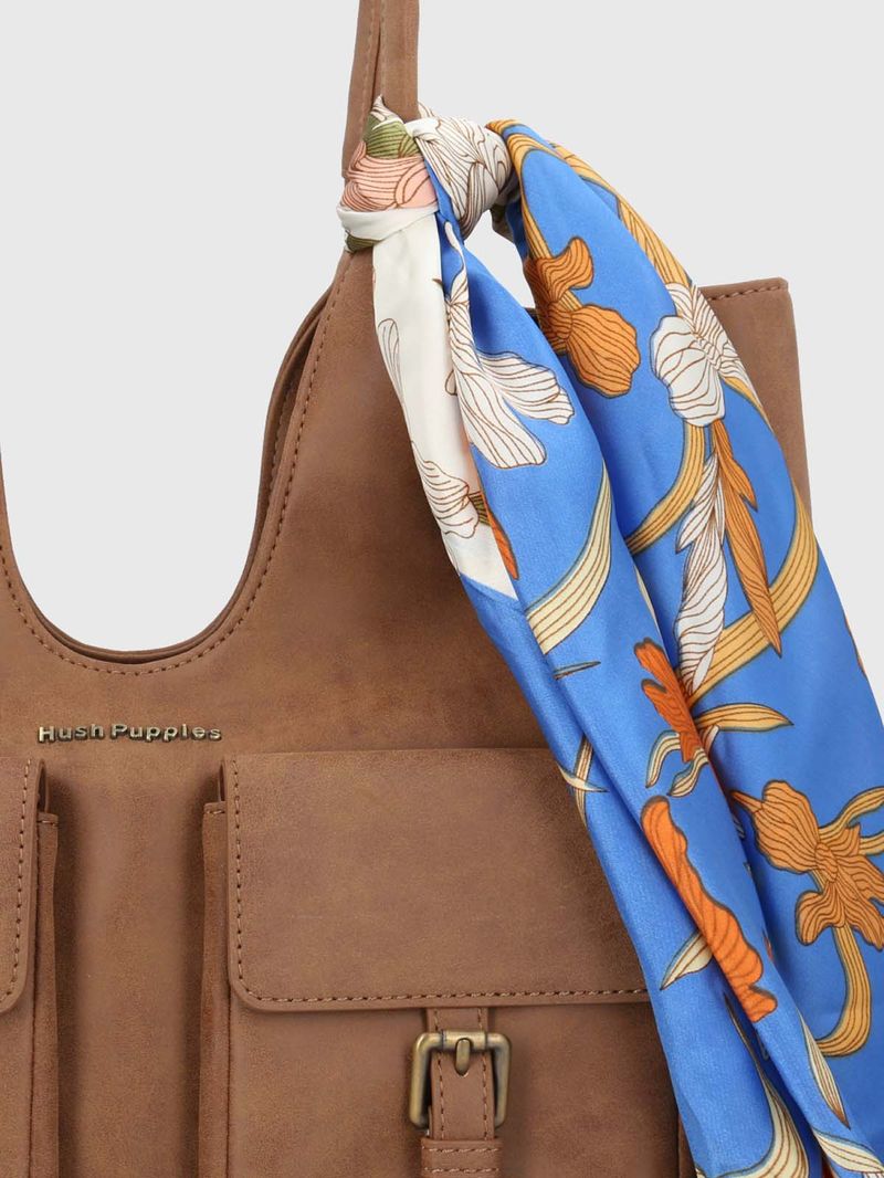Cartera-Para-Mujer-Sintetico-Donna-Bag-Cafe-Hush-Puppies