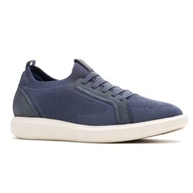 Zapatilla Para Hombre Textil Niles Knit Lace-Up Azul Hush Puppies