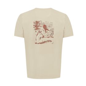 Polo Manga Corta Para Hombre Algodón Reciclado Native Beige Rockford