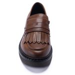 Mocasin-Para-Mujer-Cuero-Willow-Marron-Hush-Puppies