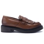 Mocasin-Para-Mujer-Cuero-Willow-Marron-Hush-Puppies