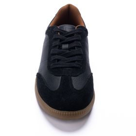Zapatilla Para Hombre Cuero Diego Negro Hush Puppies