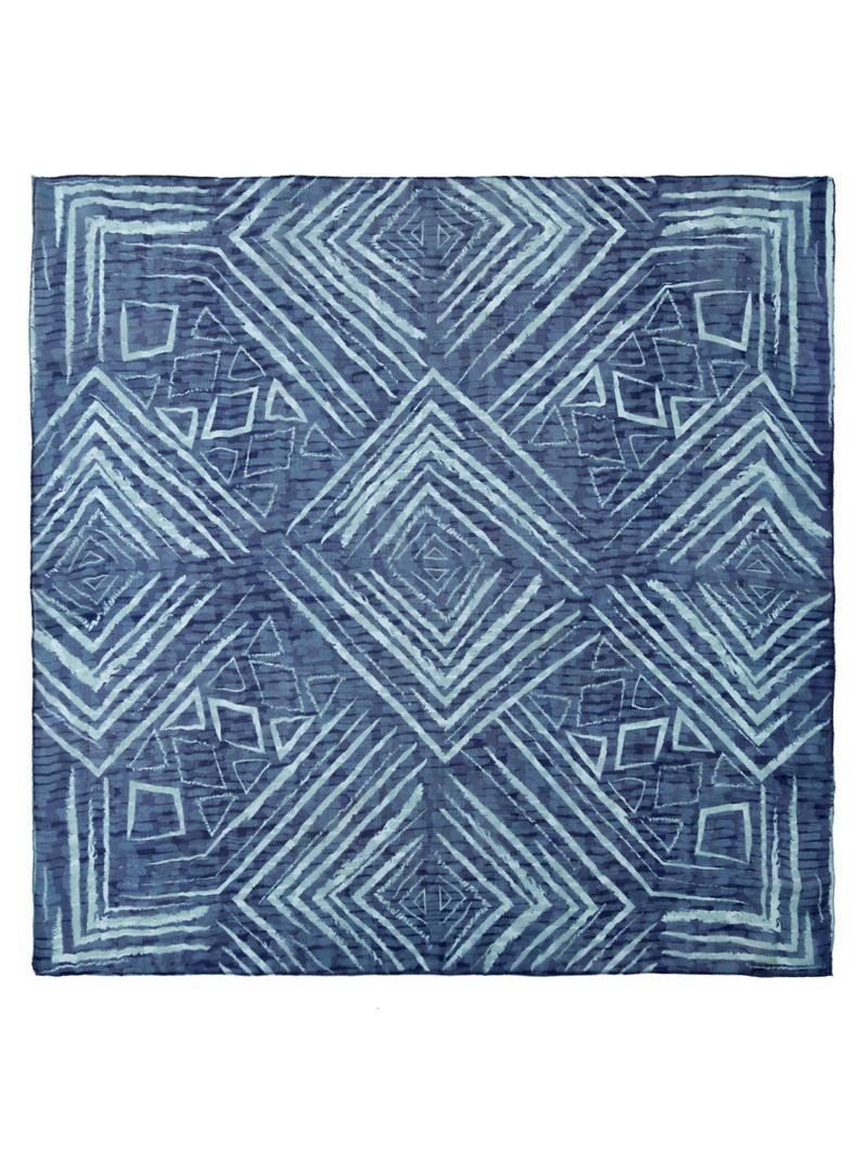 Pañuelo-Para-Mujer-RKF-Silk-Blunt-Azul-Rockford