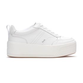ZAPATILLA PARA MUJER CUERO SKYLER II LEATHER MIXED TEXTURE BLANCO KEDS