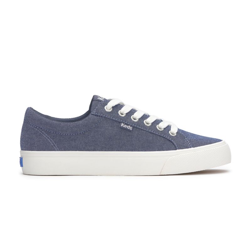 Zapatilla-Para-Mujer-Textil-Jump-Kick-Chambray-Azul-Keds
