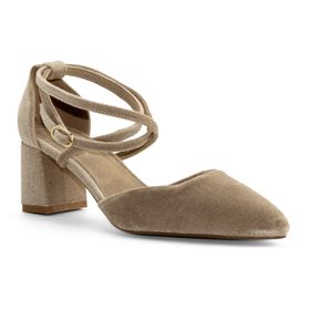 Zapato Para Mujer Velvet Cornnelia Beige Hush Puppies