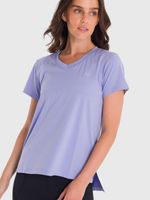 Polo-Manga-Corta-Para-Mujer-V-Neck-Morado-Bsoul