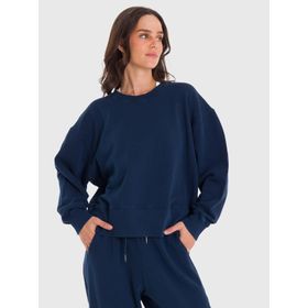 POLERA PARA MUJER CREW NECK CRETA AZUL BSOUL