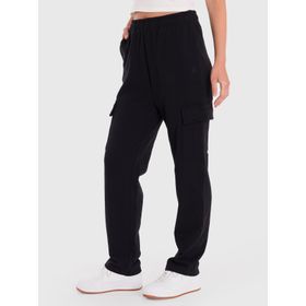PANTALÓN PARA MUJER CARGO NEGRO BSOUL