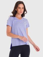 Polo-Manga-Corta-Para-Mujer-V-Neck-Morado-Bsoul