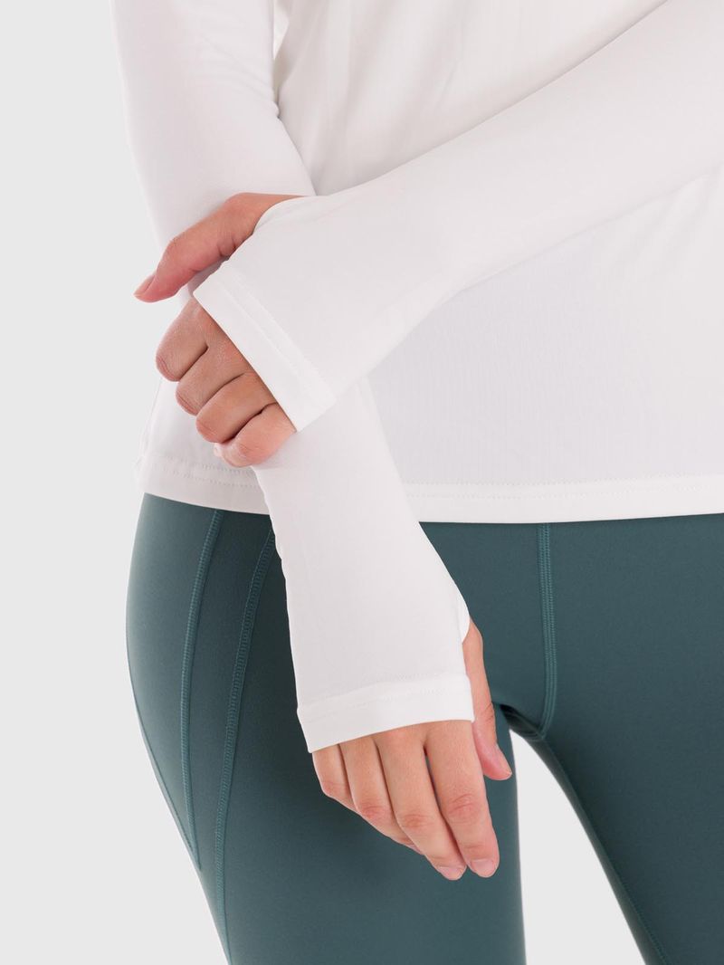 Polo-Manga-Larga-Para-Mujer-First-Layer-Blanco-Bsoul