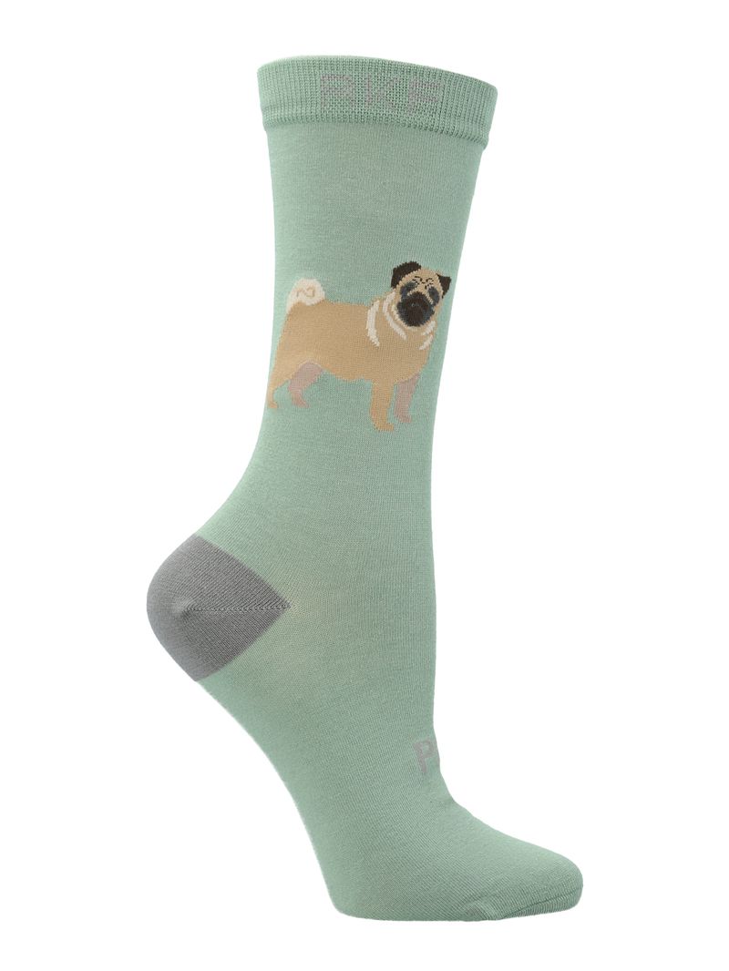 Media-Para-Mujer-Bamboo-Pug-Verde-Rockford