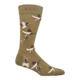 Media Para Hombre Bamboo Duck Flight Verde Rockford