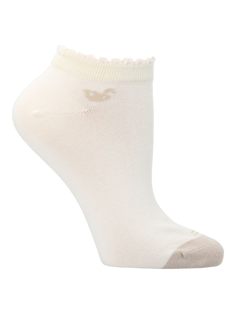 Media-Para-Mujer-Bamboo-Ped-St-Plain-Beige-Crudo-Rockford