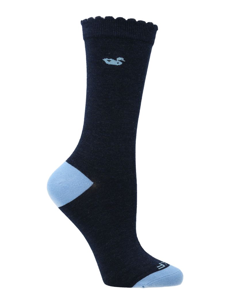 Media-Para-Mujer-Bamboo-St-Plain-Duck-Azul-Rockford