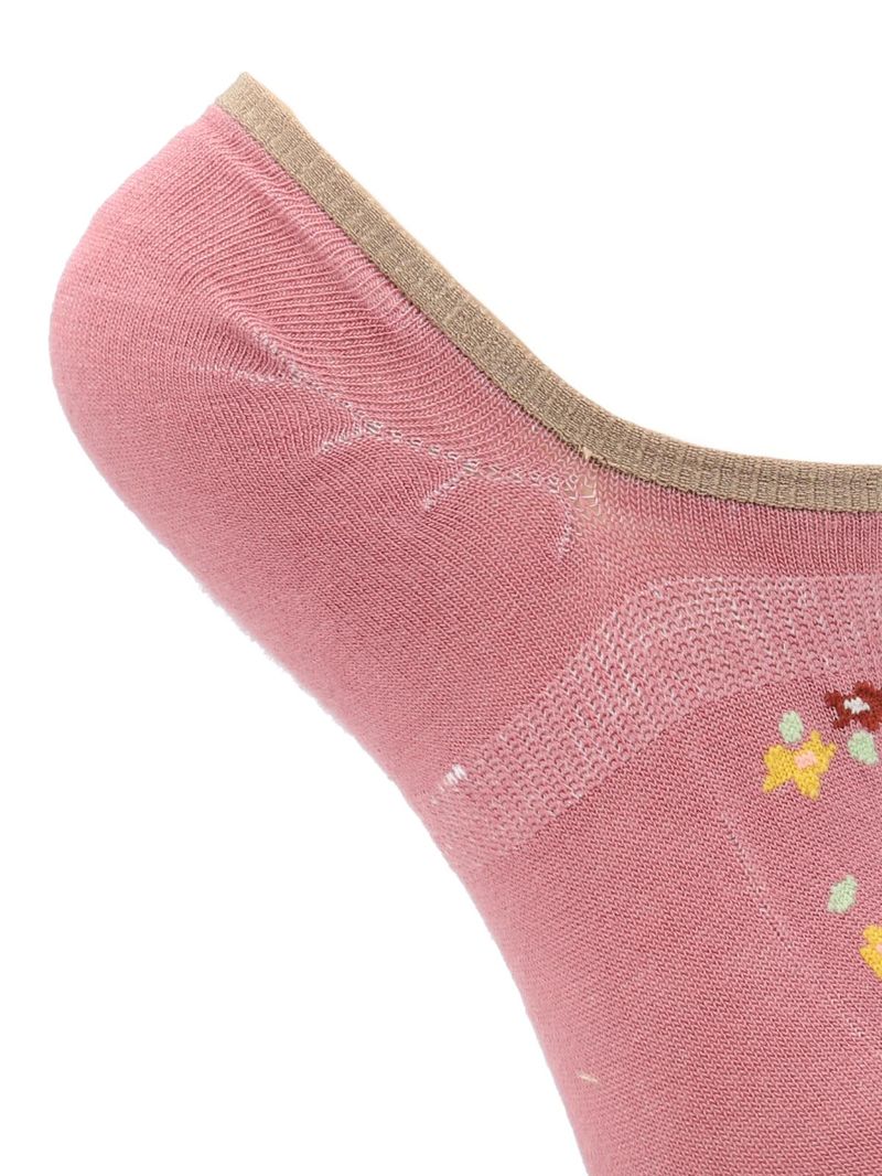 Media-Para-Mujer-Bamboo-Inv-Roses-Rojo-Rockford