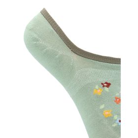 MEDIAS PARA MUJER BAMBOO INV ROSES VERDE ROCKFORD