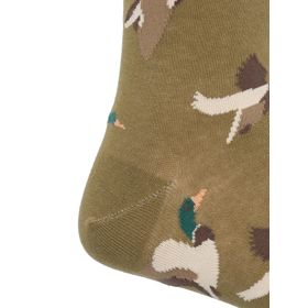 Media Para Hombre Bamboo Duck Flight Verde Rockford