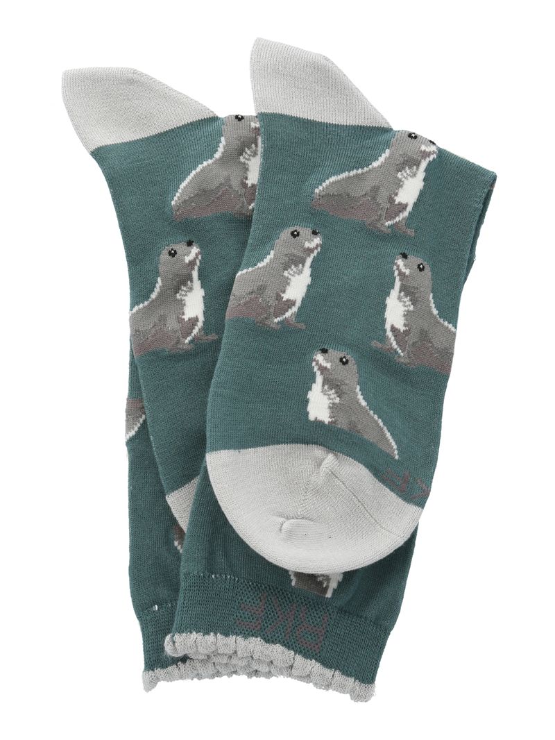 Media-Para-Mujer-Bamboo-Seal-Azul-Rockford