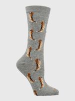 Medias-Para-Mujer-Algodon-Elastano-Beagle-Gris-Hush-Puppies