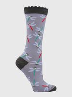 Medias-Para-Mujer-Algodon-Elastano-ST-Libel-Lila-Hush-Puppies
