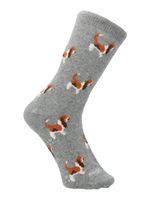 Medias-Para-Niño-Algodon-Elastano-Bassets-Gris-Hush-Puppies